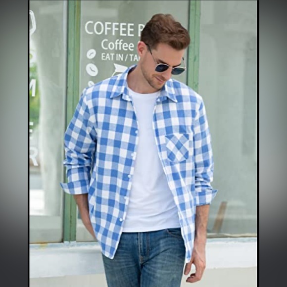 Abercrombie men plaid shirt - Picture 1 of 9